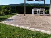 DALLE SIENA, carrelage extérieur ép.2 cm, OAK