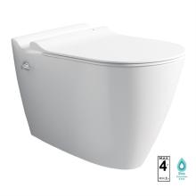 MINERAL, WC NO-RIM hygiénique suspendu, BLANC