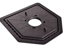 Plaque à dalle CLEMAN JOUPLAST 218*218 mm